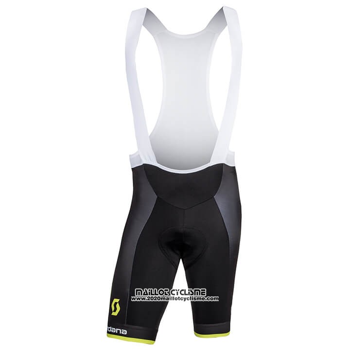 2018 Maillot Ciclismo Mitchelton Scott Champion Europe Manches Courtes et Cuissard